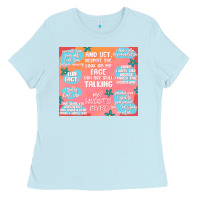 Baby Blue sarcastic quotes Ladies Tee - MaliasSmallBusiness