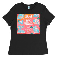 Black sarcastic quotes Ladies Tee - MaliasSmallBusiness