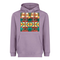 Lavender native american aztec seamless pattern Heavyweight Hoodie - BundleAndBundleShop