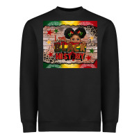 Black i am black history Heavyweight Sweatshirt - CowGirlArtShop