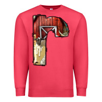 Cardinal farm life alphabet lowercase letters r Premium Sweatshirt - BundleAndBundleShop
