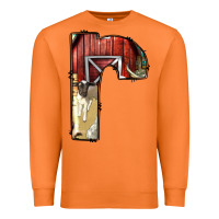Farm Life Alphabet Lowercase Letters R Premium Sweatshirt | Teevron