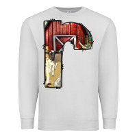 Dove Grey farm life alphabet lowercase letters r Premium Sweatshirt - BundleAndBundleShop