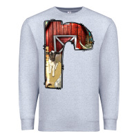 Heather Grey farm life alphabet lowercase letters r Premium Sweatshirt - BundleAndBundleShop