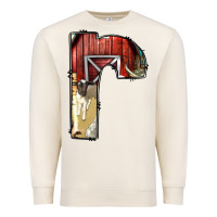 Sandshell farm life alphabet lowercase letters r Premium Sweatshirt - BundleAndBundleShop