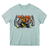 Arona motocross mom Heavy Core Tee - MaliasSmallBusiness