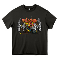 Asphalt motocross mom Heavy Core Tee - MaliasSmallBusiness