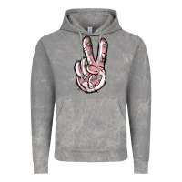 Cloud Rock baseball peace sign Vintage Hoodie - Jasminsmagicworld