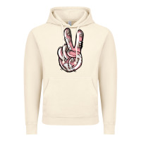 Vintage Artic baseball peace sign Vintage Hoodie - Jasminsmagicworld
