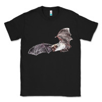 Black mexican free tailed bat Classic Tee - LillyAllenDesigns