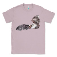 Lilac mexican free tailed bat Classic Tee - LillyAllenDesigns