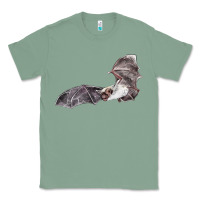 Sage mexican free tailed bat Classic Tee - LillyAllenDesigns