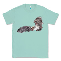 Seafoam mexican free tailed bat Classic Tee - LillyAllenDesigns