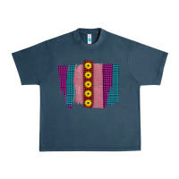 Midnight Navy Western Farm Life Sunflower Brush Strokes Urban Heavy Tee - Bettercallsaul