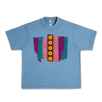 Pebble Blue Western Farm Life Sunflower Brush Strokes Urban Heavy Tee - Bettercallsaul