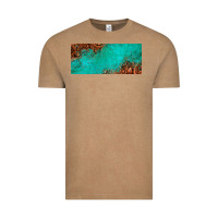 Vintage Coffee tooled leather turquoise glitter 11oz mug Vintage Tee - Jasminsmagicworld