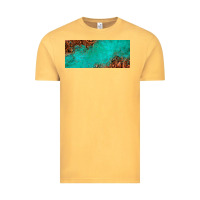 Vintage Mustard tooled leather turquoise glitter 11oz mug Vintage Tee - Jasminsmagicworld
