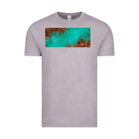 Vintage Zinc tooled leather turquoise glitter 11oz mug Vintage Tee - Jasminsmagicworld