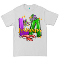 Dove Grey louisiana mardi gras Premium Tee - MaliasSmallBusiness