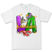 White louisiana mardi gras Premium Tee - MaliasSmallBusiness