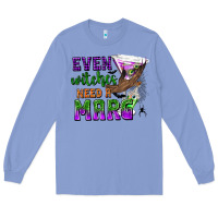 Colony Blue Even Witches Need a Marg Long Sleeve Tee - texasbilliewilder