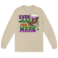 Mushroom Even Witches Need a Marg Long Sleeve Tee - texasbilliewilder