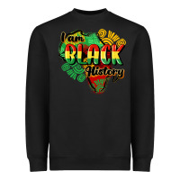 Black i am black history Heavyweight Sweatshirt - CowGirlArtShop