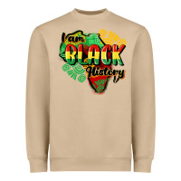 Mushroom i am black history Heavyweight Sweatshirt - CowGirlArtShop