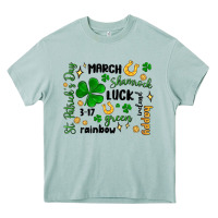 Arona st. patricks day doodle Heavy Core Tee - MaliasSmallBusiness