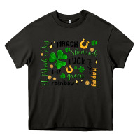 Asphalt st. patricks day doodle Heavy Core Tee - MaliasSmallBusiness
