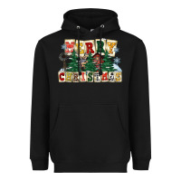 Black merry christmas Heavyweight Hoodie - FaDigitalArtStudio