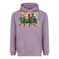 Lavender merry christmas Heavyweight Hoodie - FaDigitalArtStudio