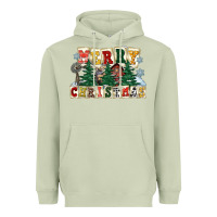 Matcha merry christmas Heavyweight Hoodie - FaDigitalArtStudio