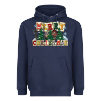 Navy merry christmas Heavyweight Hoodie - FaDigitalArtStudio
