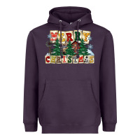 Plum merry christmas Heavyweight Hoodie - FaDigitalArtStudio
