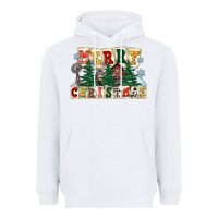White merry christmas Heavyweight Hoodie - FaDigitalArtStudio