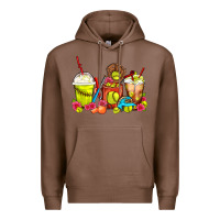 Chestnut Softball Coffee Cups Premium Hoodie - FaDigitalArtStudio