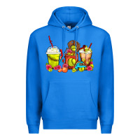 True Royal Softball Coffee Cups Premium Hoodie - FaDigitalArtStudio