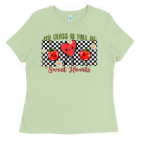 Matcha my class full of sweet hearts Ladies Tee - MaliasSmallBusiness