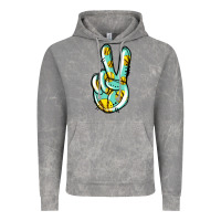 Cloud Rock softball peace sign Vintage Hoodie - Jasminsmagicworld