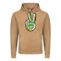 Vintage Camel softball peace sign Vintage Hoodie - Jasminsmagicworld
