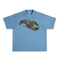 Pebble Blue mardi gras lobster Urban Heavy Tee - RanaPortraitStore