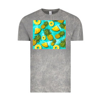 Cloud Rock blue pineapple Vintage Tee - BarkalooDesign