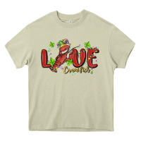 Mossy mardi gras love crawfish Heavy Core Tee - MaliasSmallBusiness