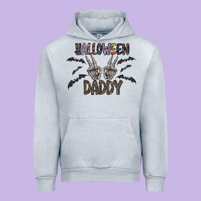 Halloween Daddy Urban Hoodie Designed By Cowhidedigitalart