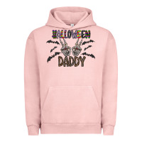 Pigment Salmon halloween daddy Urban Hoodie - CowhideDigitalArt