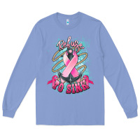 Colony Blue refuse to sink cancer anchor Long Sleeve Tee - NancyCooperArtShop
