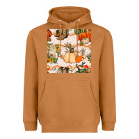 Meerkat fall heifer seamless pattern Heavyweight Hoodie - BundleAndBundleShop