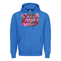 True Royal Nobody fights alone Cancer Zipper Hoodie - FaDigitalArtStudio