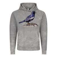 Cloud Rock Lark Bunting Colorado State Bird Vintage Hoodie - RanaPortraitStore